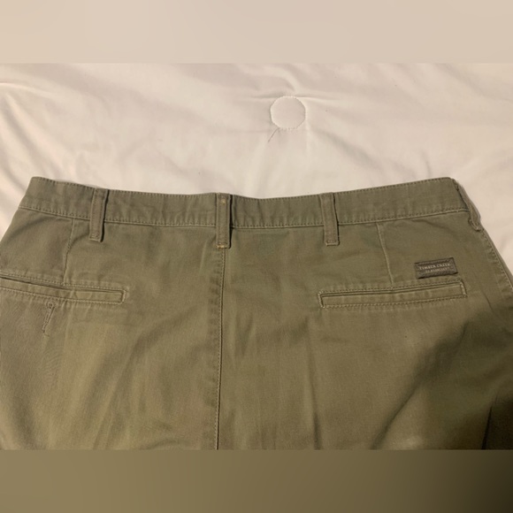 Men’s Timber Creek by Wrangler Khaki Pants Size 36x32 Pleated front 100% Cotton - Picture 6 of 9